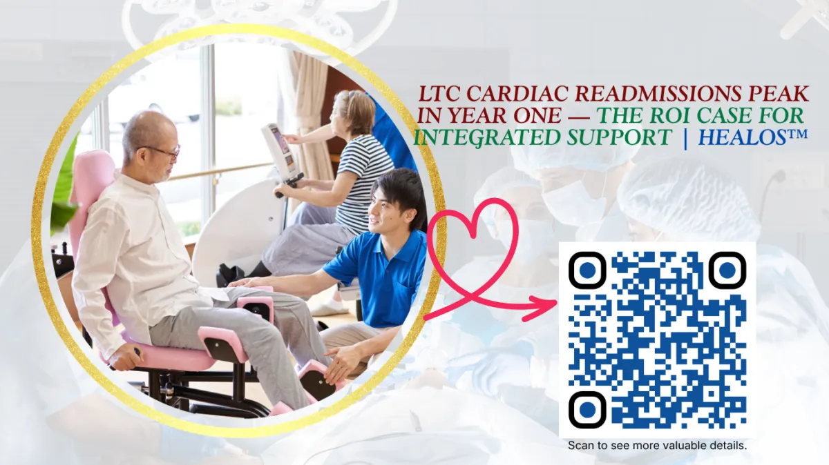  LTC Cardiac Readmissions Peak in Year One — The ROI Case for Integrated Support | Healos™