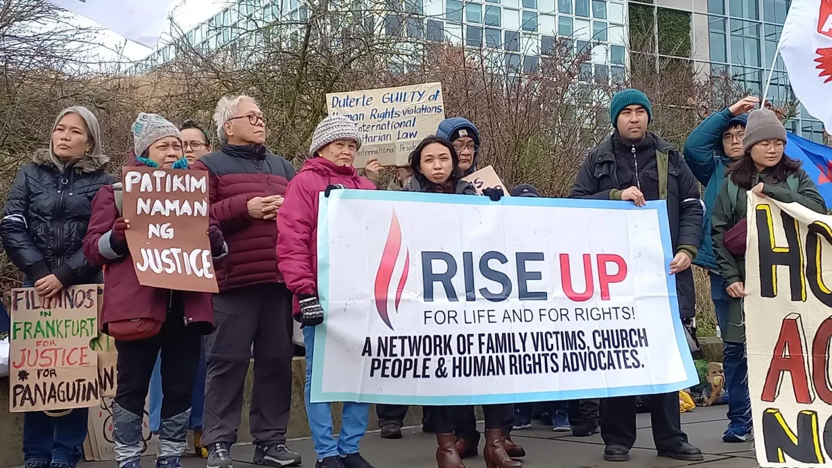 Ilang Kaanak Ng Mga Biktima Ng EJK Nasa The Hague; Patuloy Na Umaaasang Makakamit Ang Hustisya