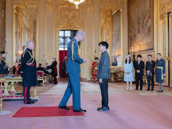 Historic Windsor Investiture for British-Filipino Educator Ed David