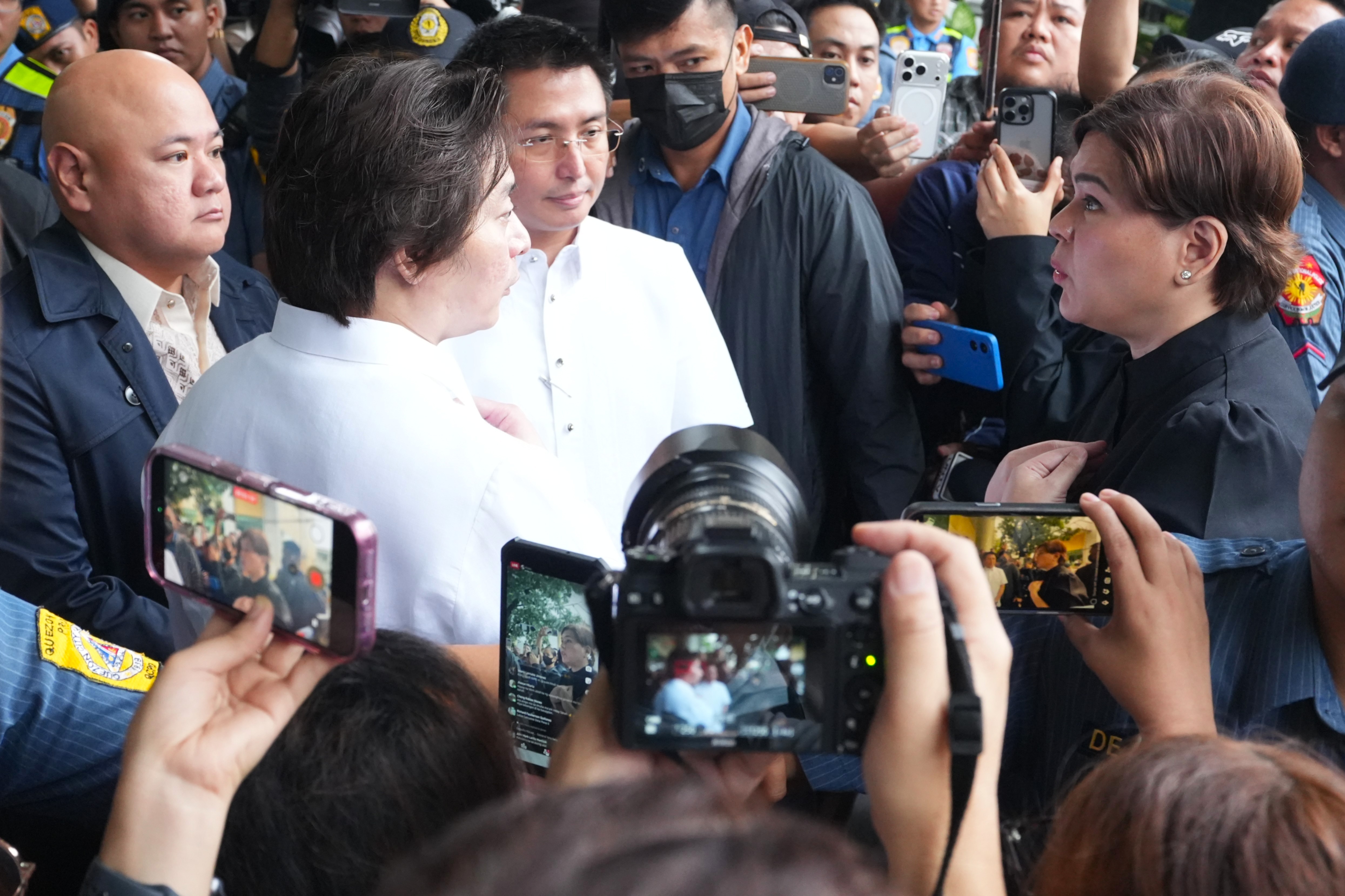 VP Sara Duterte posts bail in QC TRC over grave threats charges
