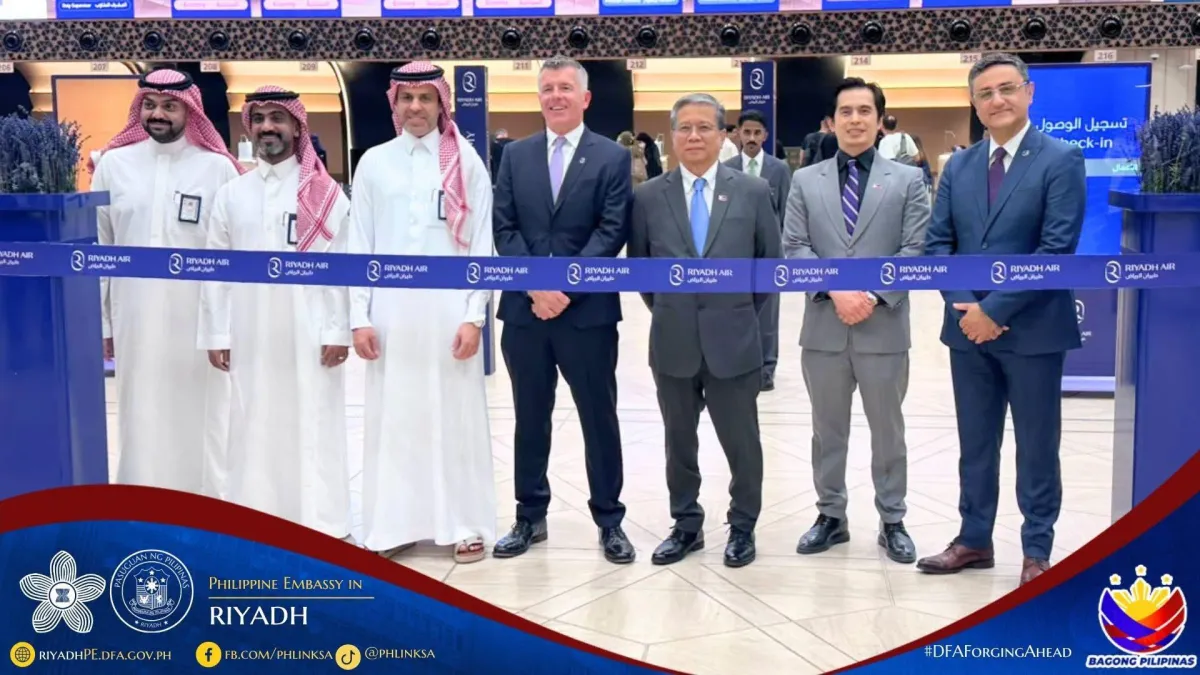 Riyadh Air nagbukas na ng direktang biyahe Riyadh-Manila