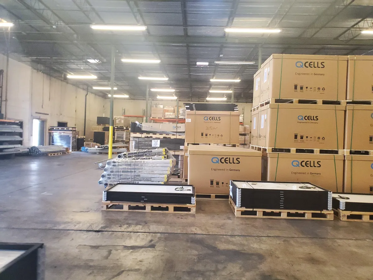 Wimberley Solar and RKG Roofing visit Titan Solar Power. Titan Solar Power is one of Wimberley Solar's proud partners in bringing solar to the Wimberley, Texas community.