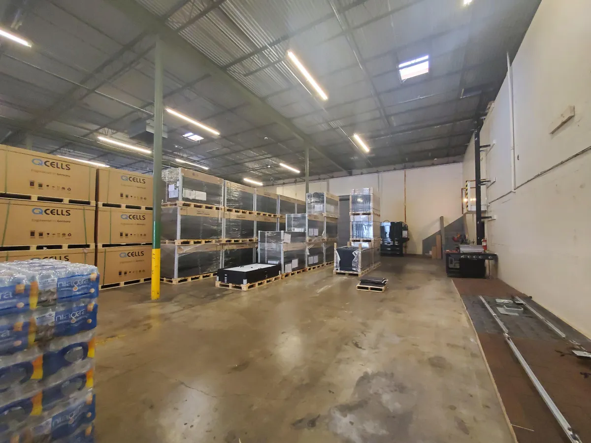 Wimberley Solar and RKG Roofing visit Titan Solar Power. Titan Solar Power is one of Wimberley Solar's proud partners in bringing solar to the Wimberley, Texas community.