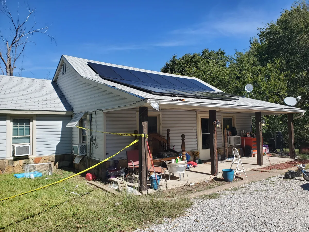Wimberley Solar installation by Titan Solar Power