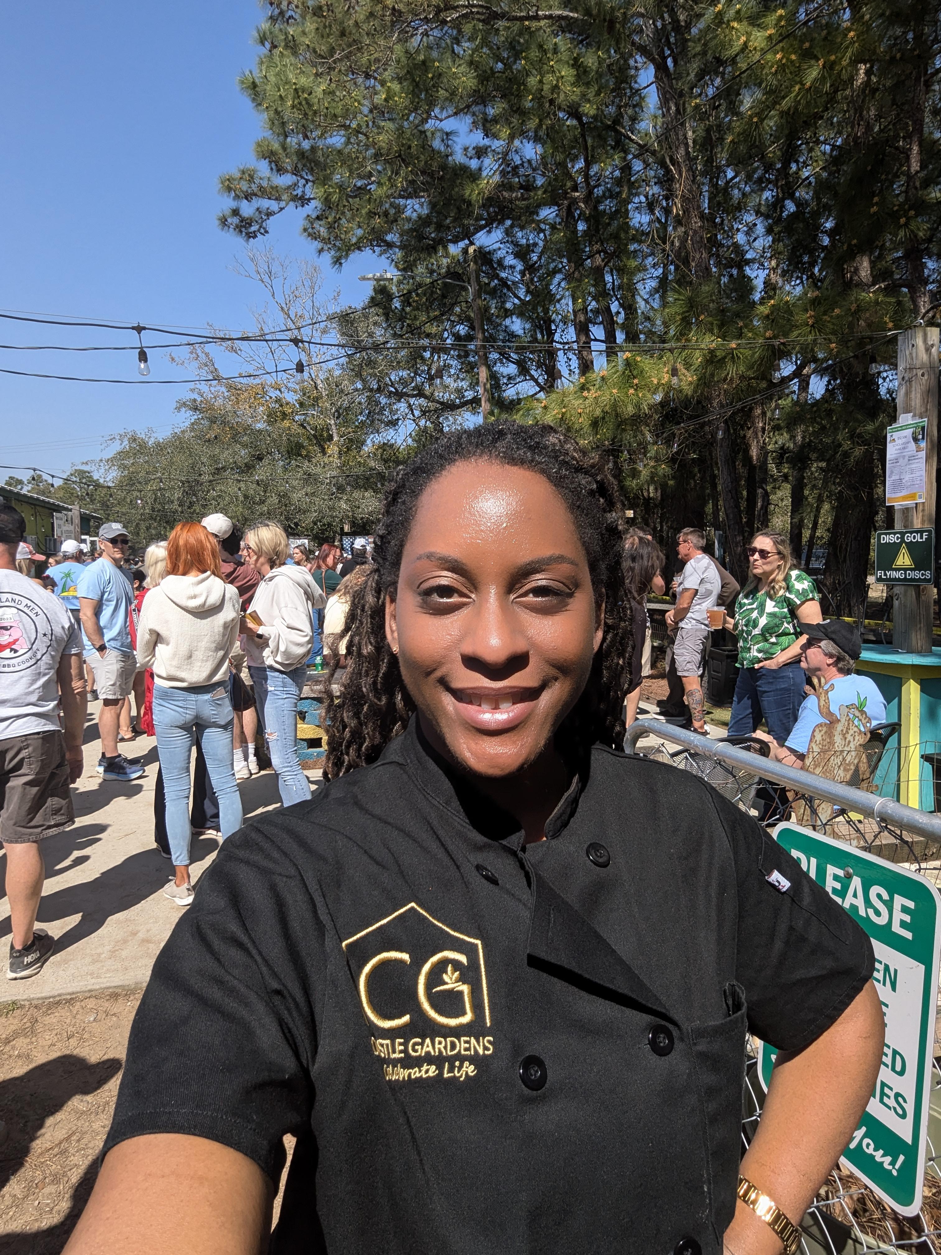 Chef Dex of Castle Gardens ILM at Good Hops Brewing Carolina Beach mac and cheese festival