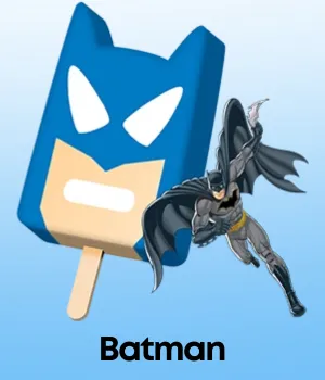 Batman Novelty Ice Cream Character