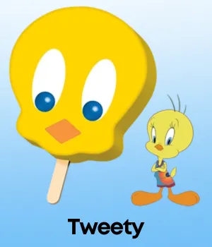 Tweety Character Novelty Ice Cream