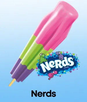 Nerds Bomb Pop Novelty Ice Cream