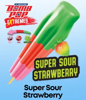 Super Sour Bomb Pop Novelty Ice Cream