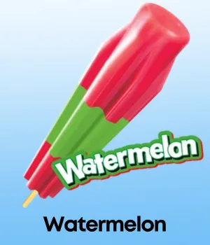 Watermelon Bomb Pop Novelty Ice Cream