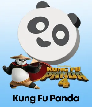 Kung Fu Panda Character Novelty Ice Cream