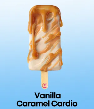 Vanilla Caramel Cardio ice cream bar