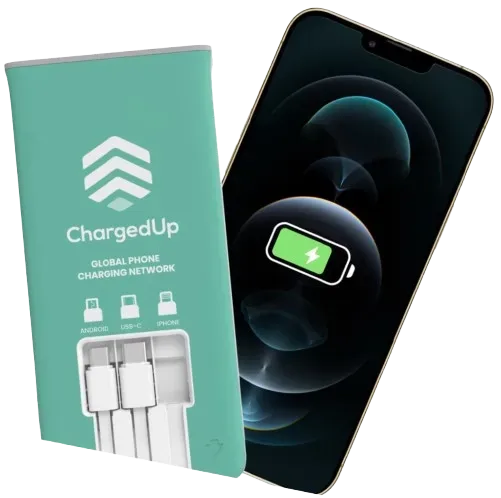 Redbar Rescue fast and easy phone charging unit for business