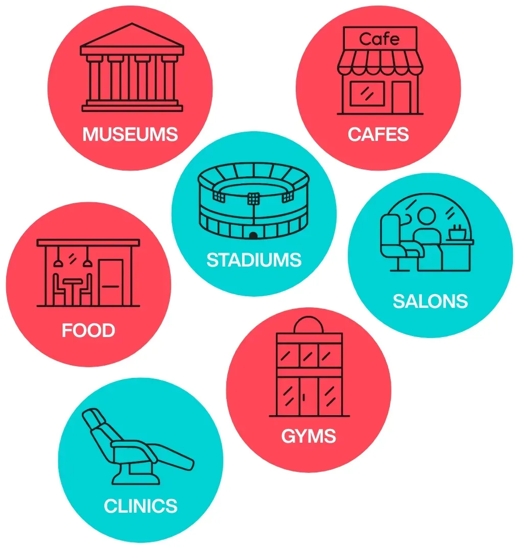 Redbar Rescue stations are suitable for all venues
