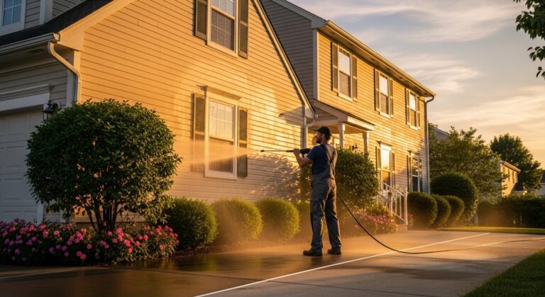 Residential Pressure Washing
