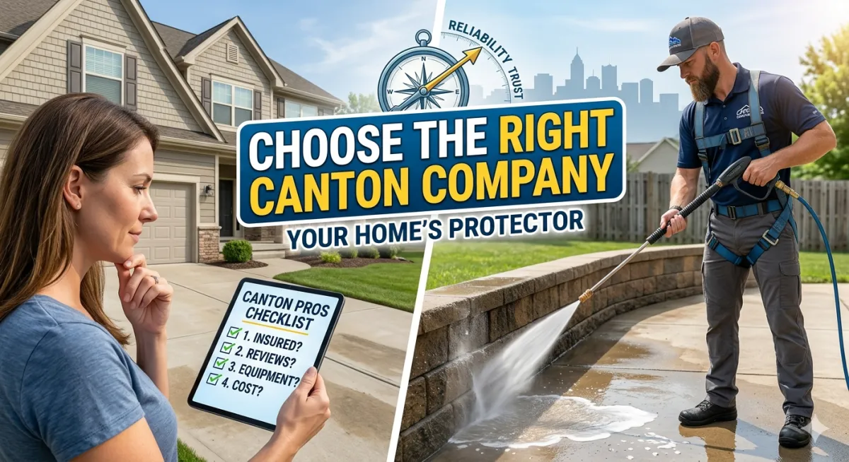 How to Choose a Pressure Washing Company in Canton, GA