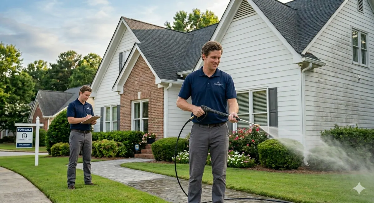 Soft Washing Before Selling: How Curb Appeal Affects Home Value in Cherokee County
