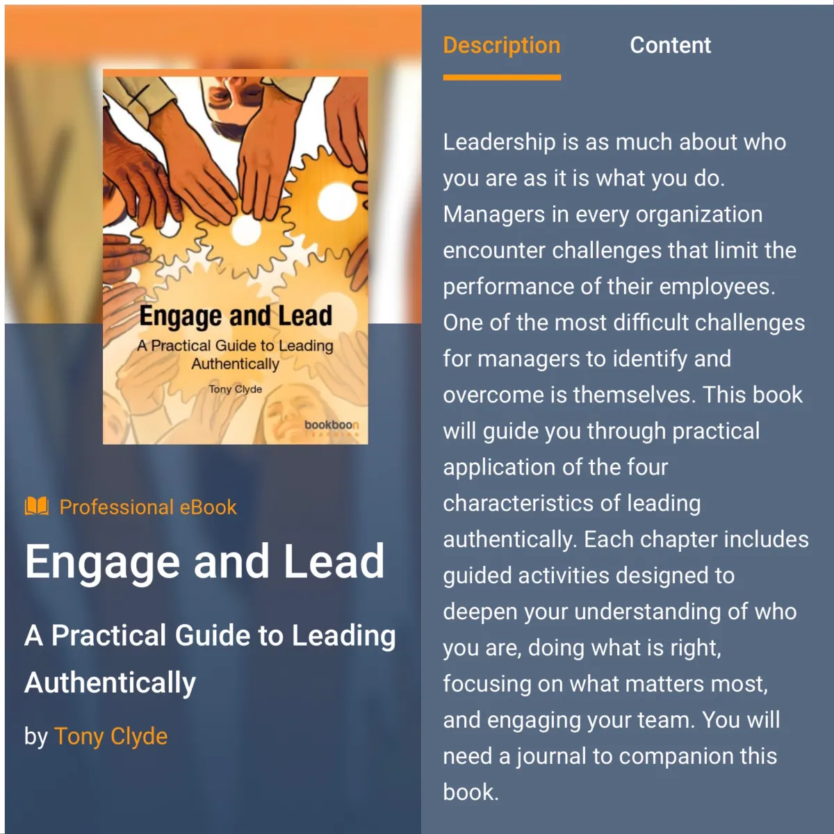 engage and lead e-book image