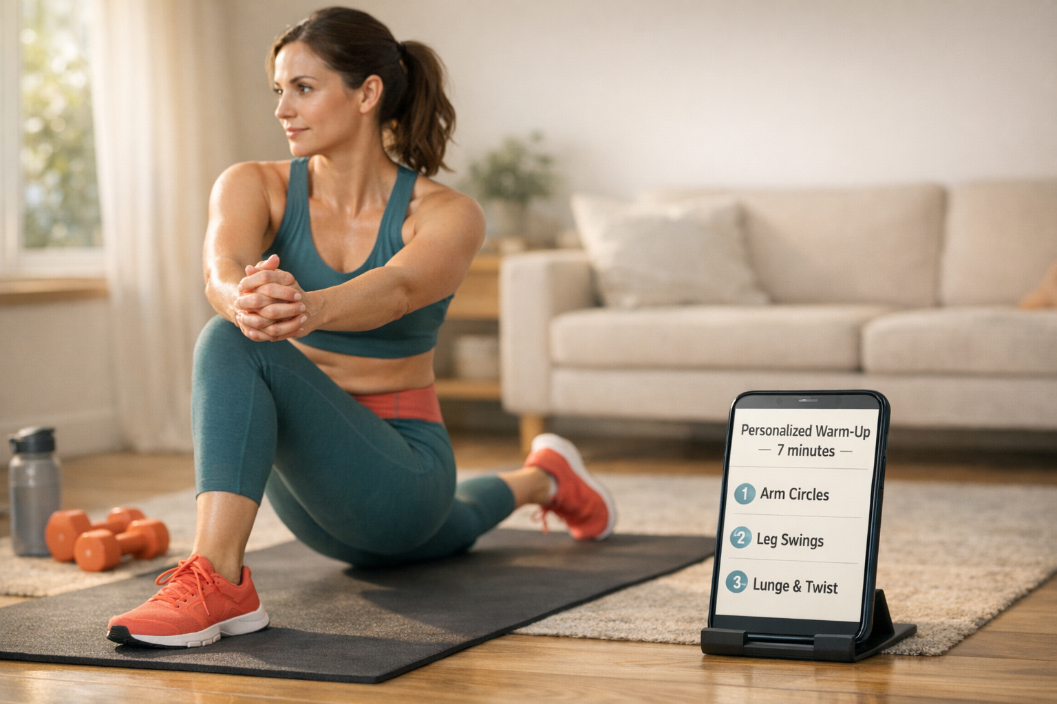 fitness warm up generator