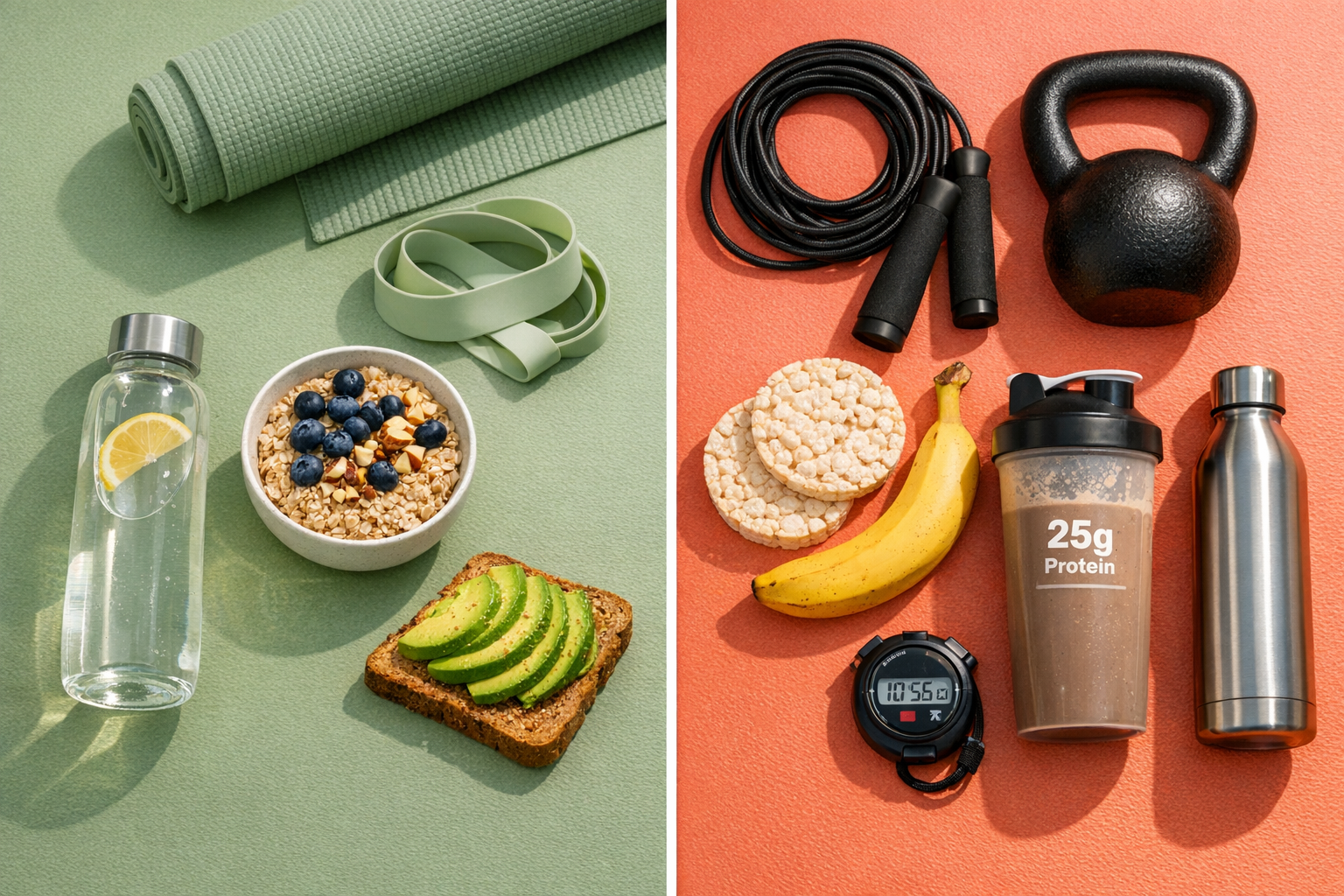 Protein vs. Carbs for Pilates and HIIT