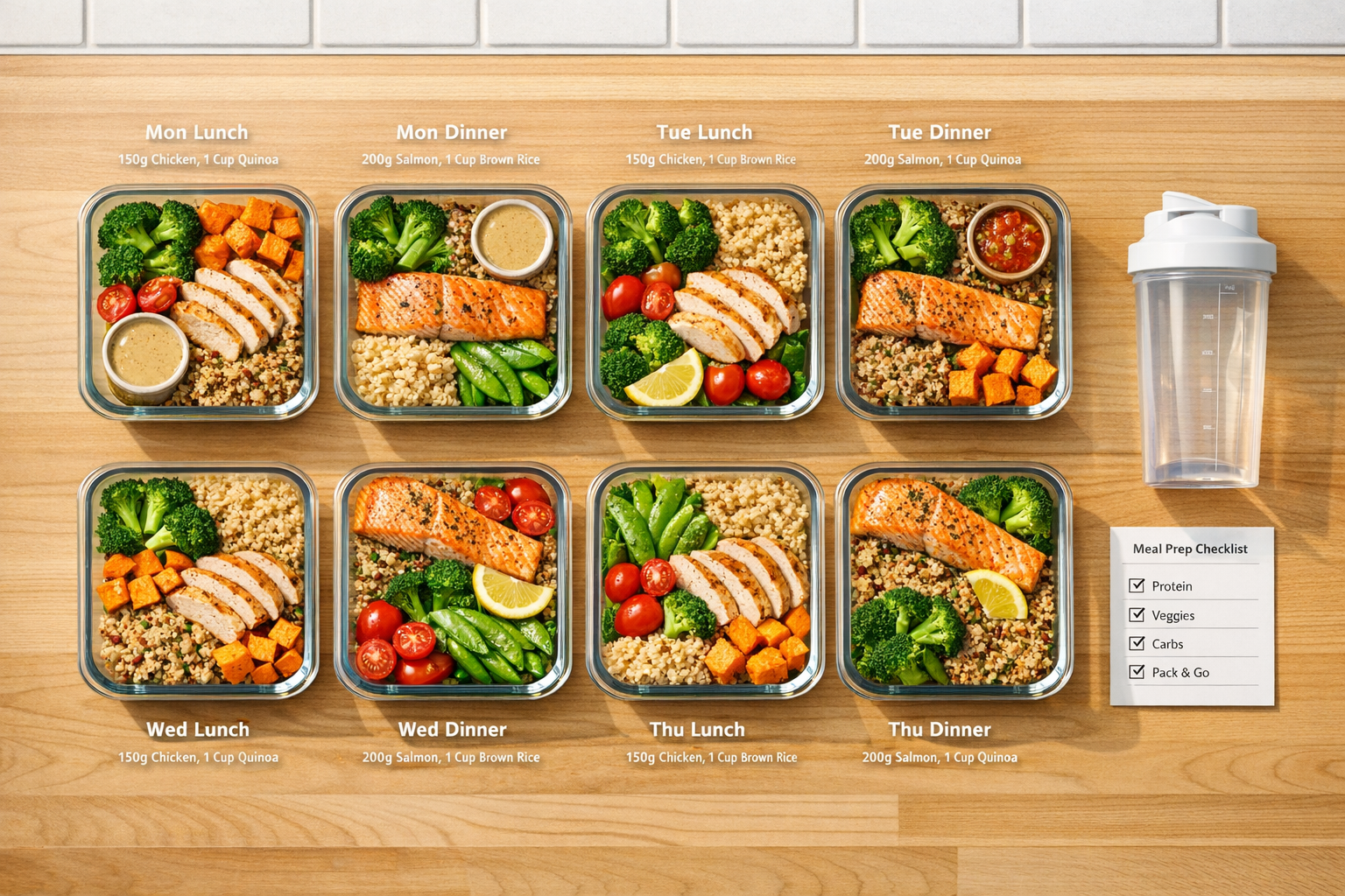 How to Prep Meals for Active Lifestyles