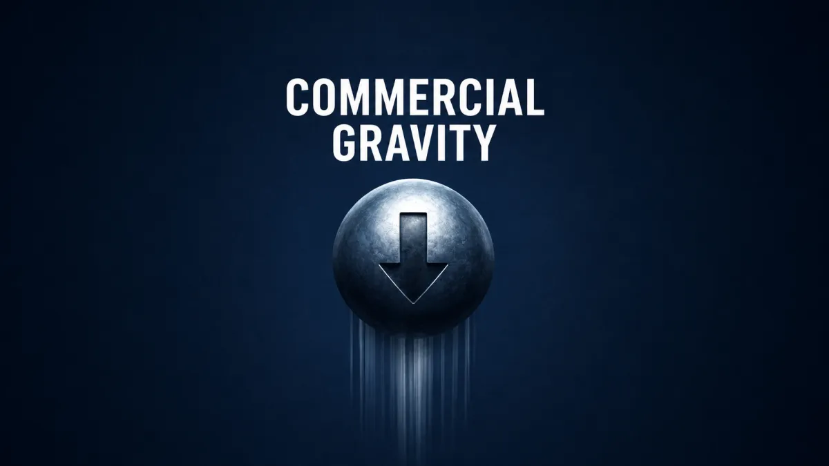 Escaping Commercial Gravity
