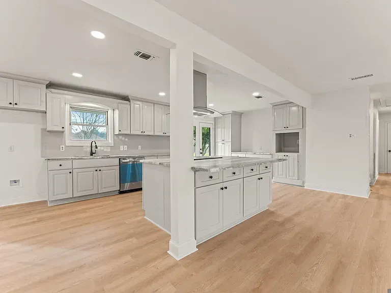 Interior remodeling job done by Anchor Renovations and Construction