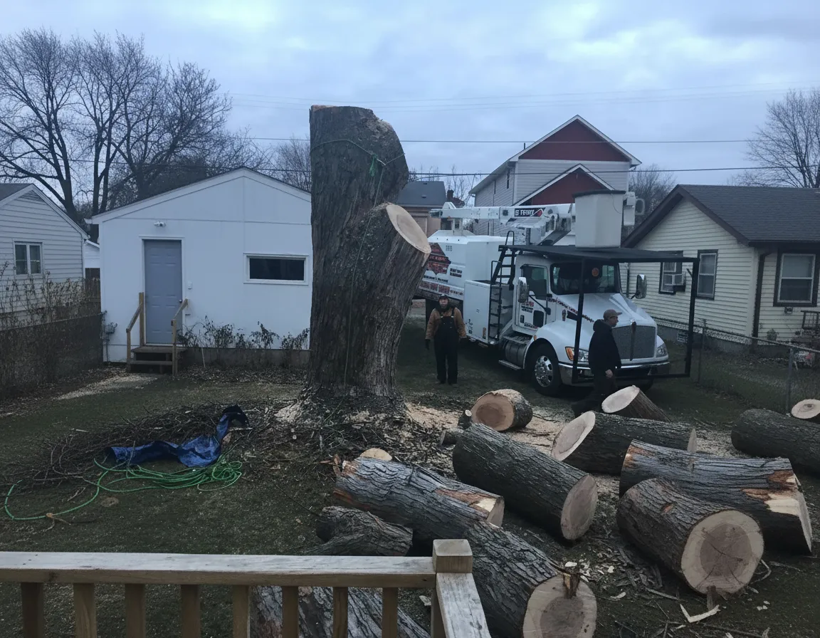"Hazardous tree removal in Minneapolis, MN"