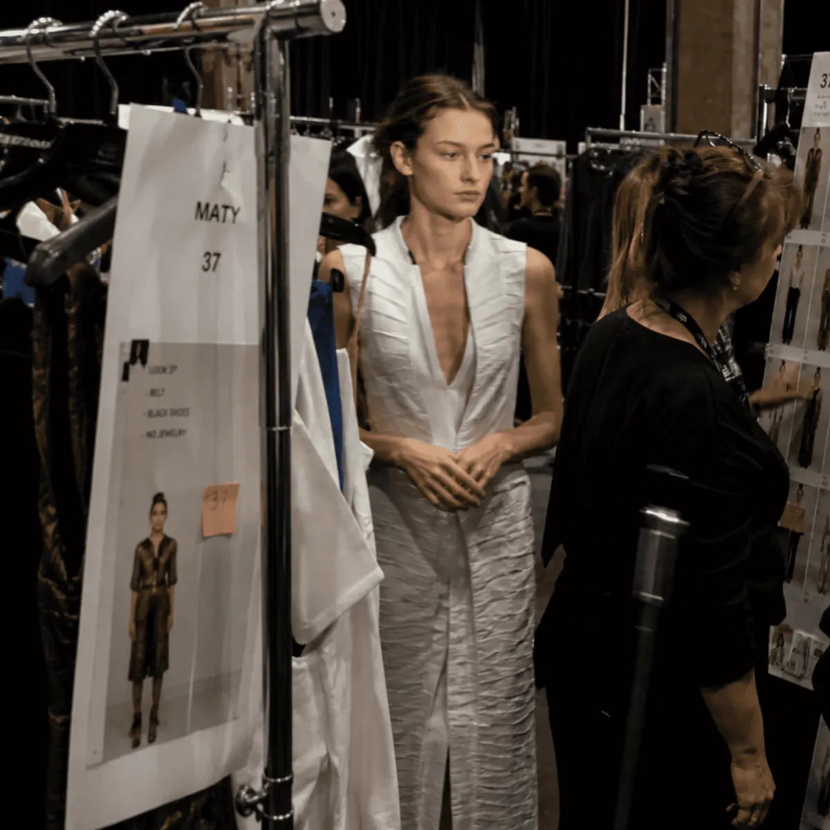 backstage fashion week