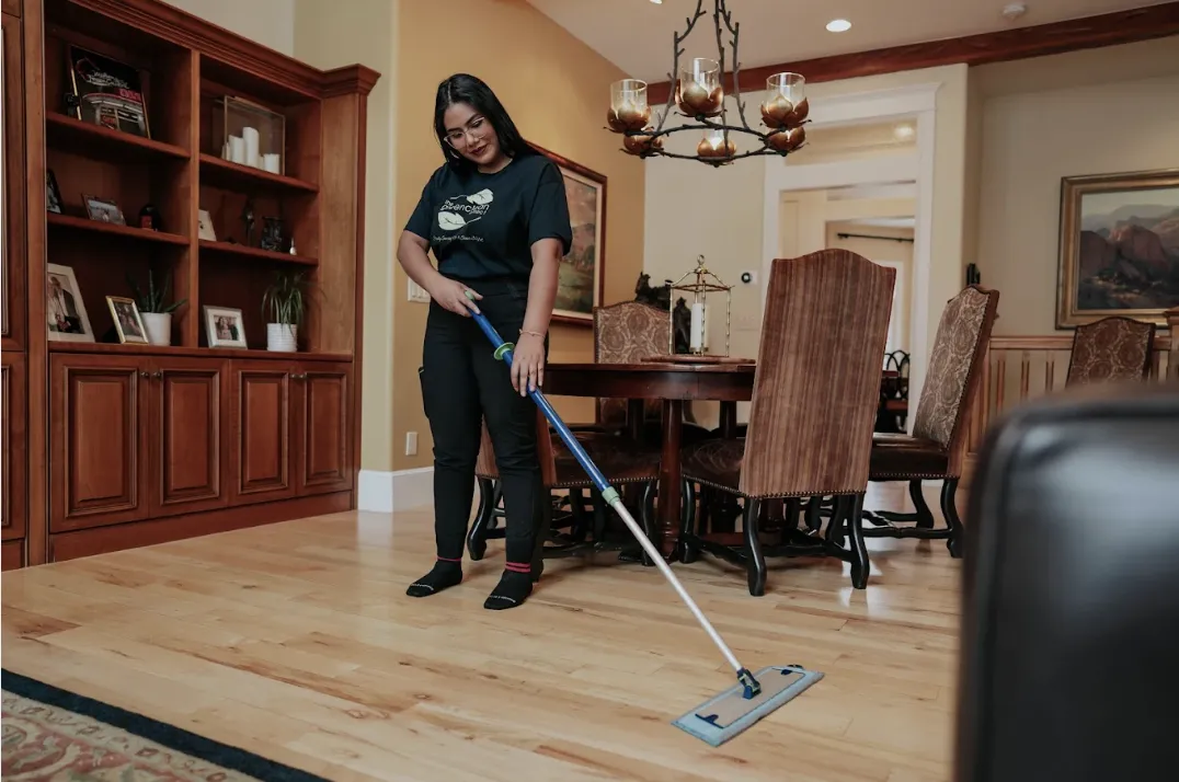 a tall building with scaffolding on top of it