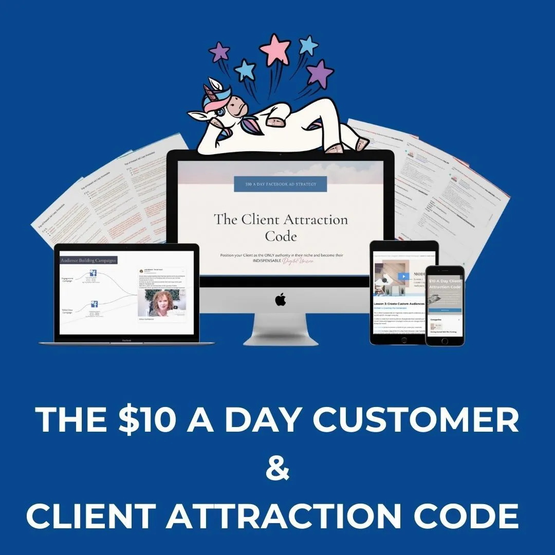 The Customer Attraction Code product display, showcasing a step-by-step strategy to consistently reach the right audience and build trust.