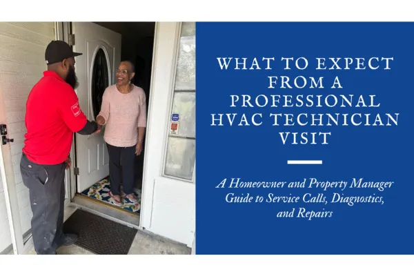 What to Expect From a Professional HVAC Technician Visit