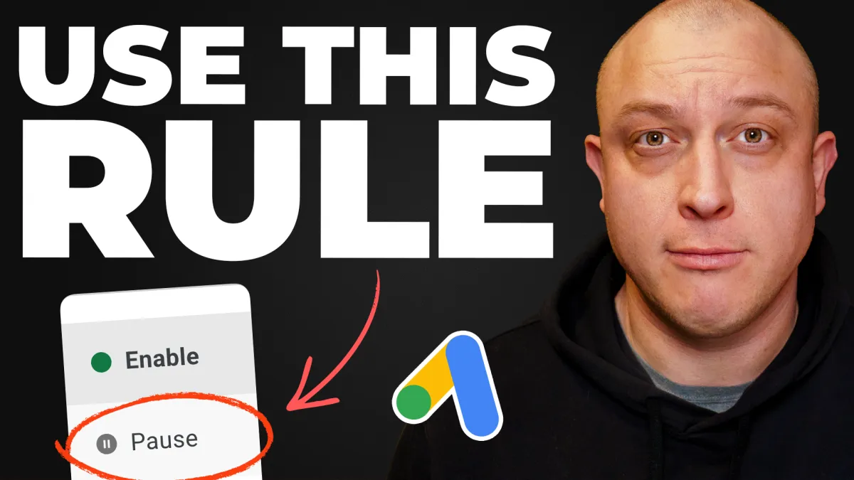 When To Pause Google Ads Keywords For Lead Gen (TUTORIAL)