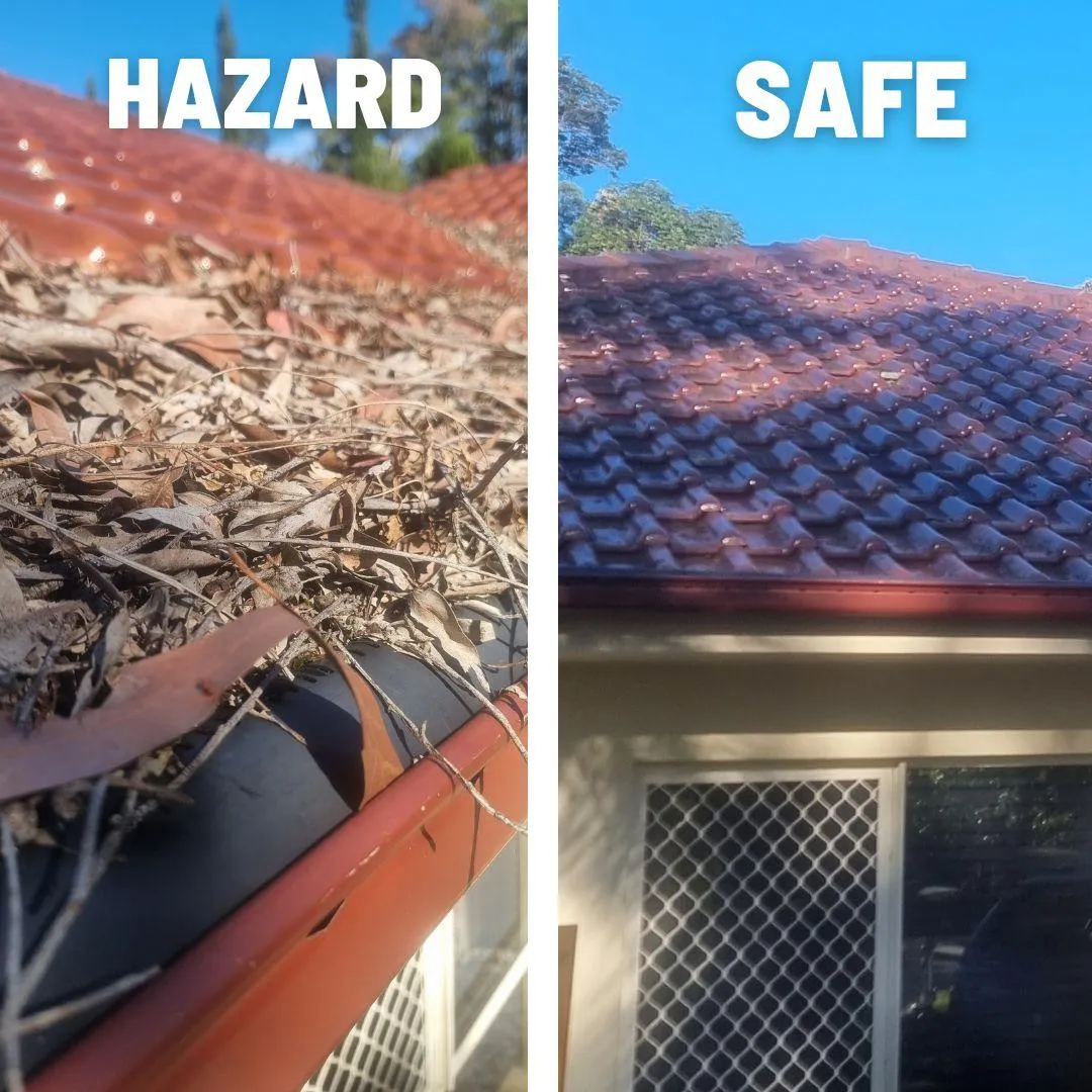 gutter clean buderim