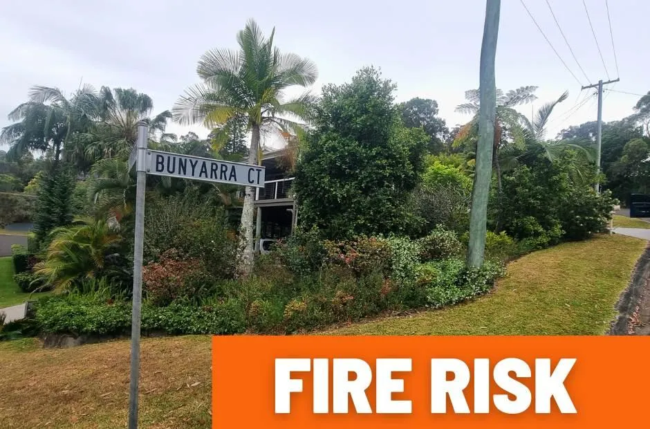 Garden Cleaning up soft landscaping Buderim before photo