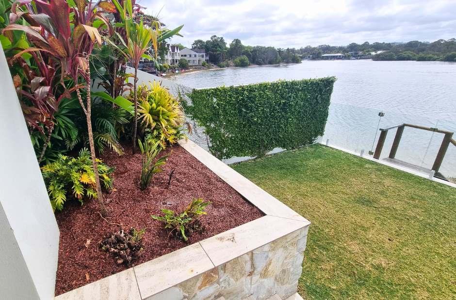 2. Mountain Creek garden tidy up mulching photo