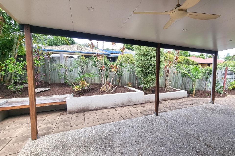 Extensive garden clean-up and green waste removal for an overgrown yard in Buderim.