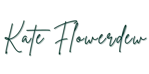 kate flowderdew text logo