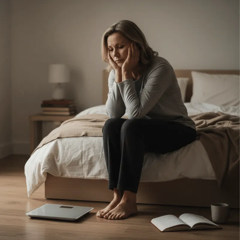 [Image placeholder: frustration with plateaus / low energy]