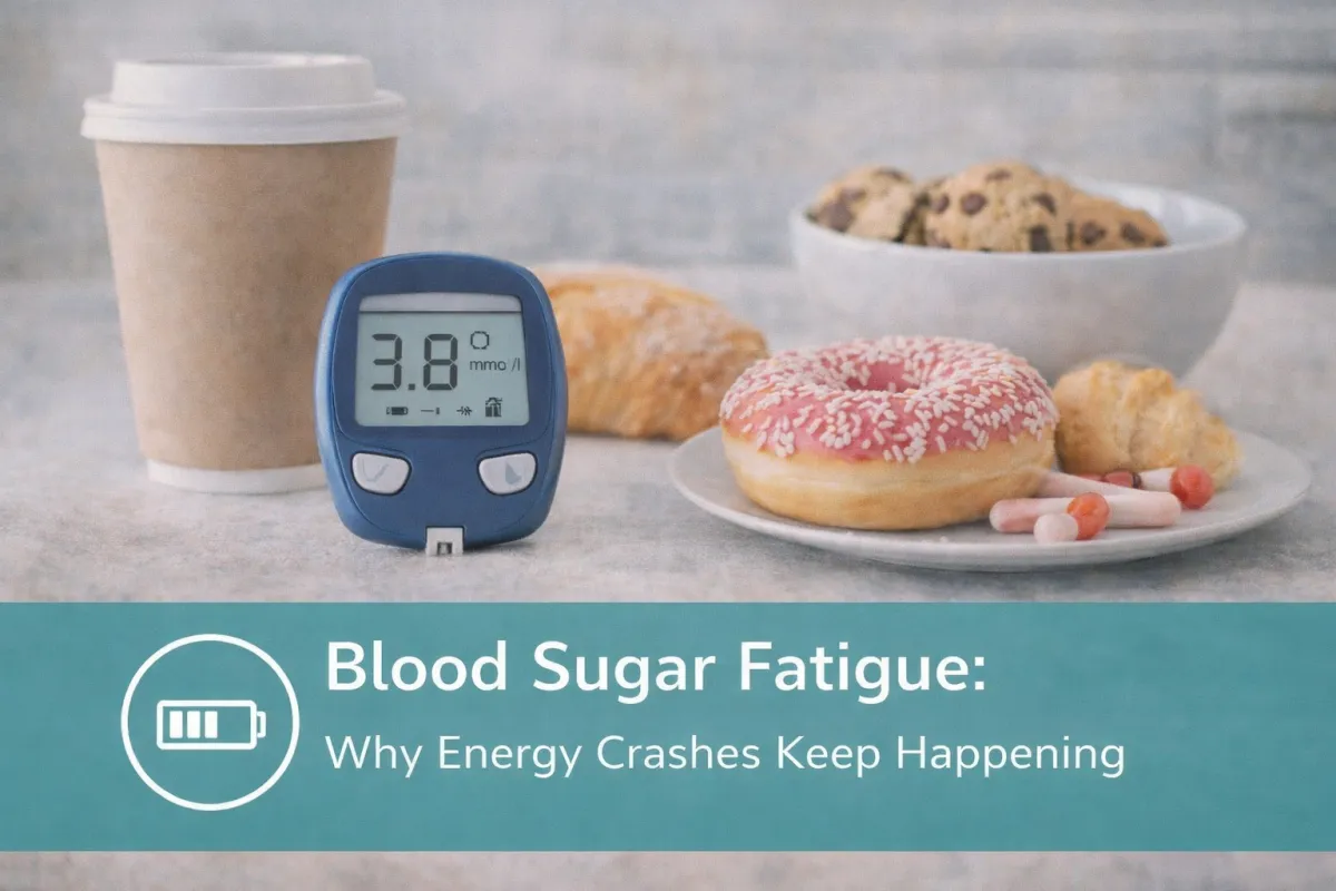 Blood Sugar Fatigue: Why Energy Crashes Keep Happening