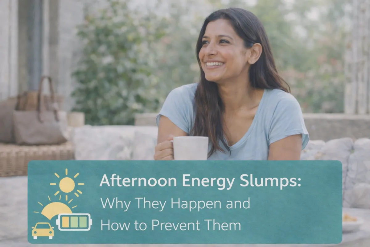  Afternoon Energy Slumps: Why They Happen and How to Prevent Them