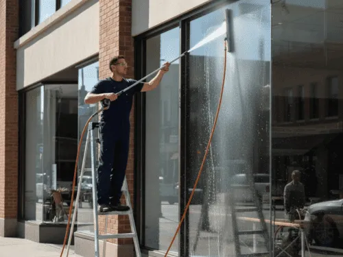 Storefront Window Maintenance in Lomita