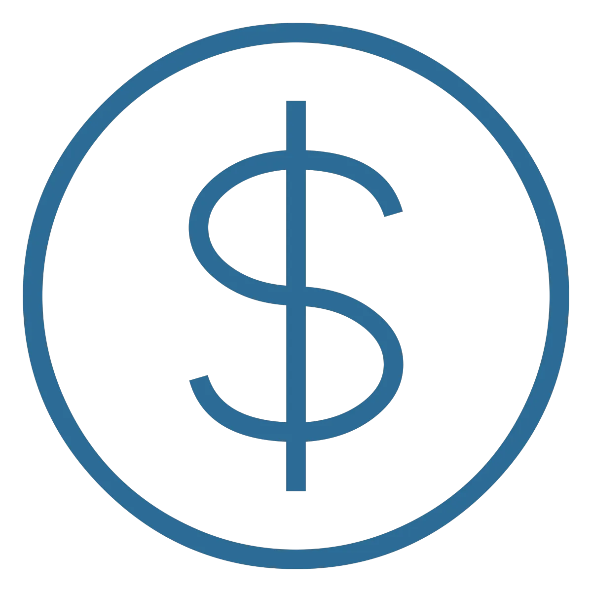 Icon of dollar sign