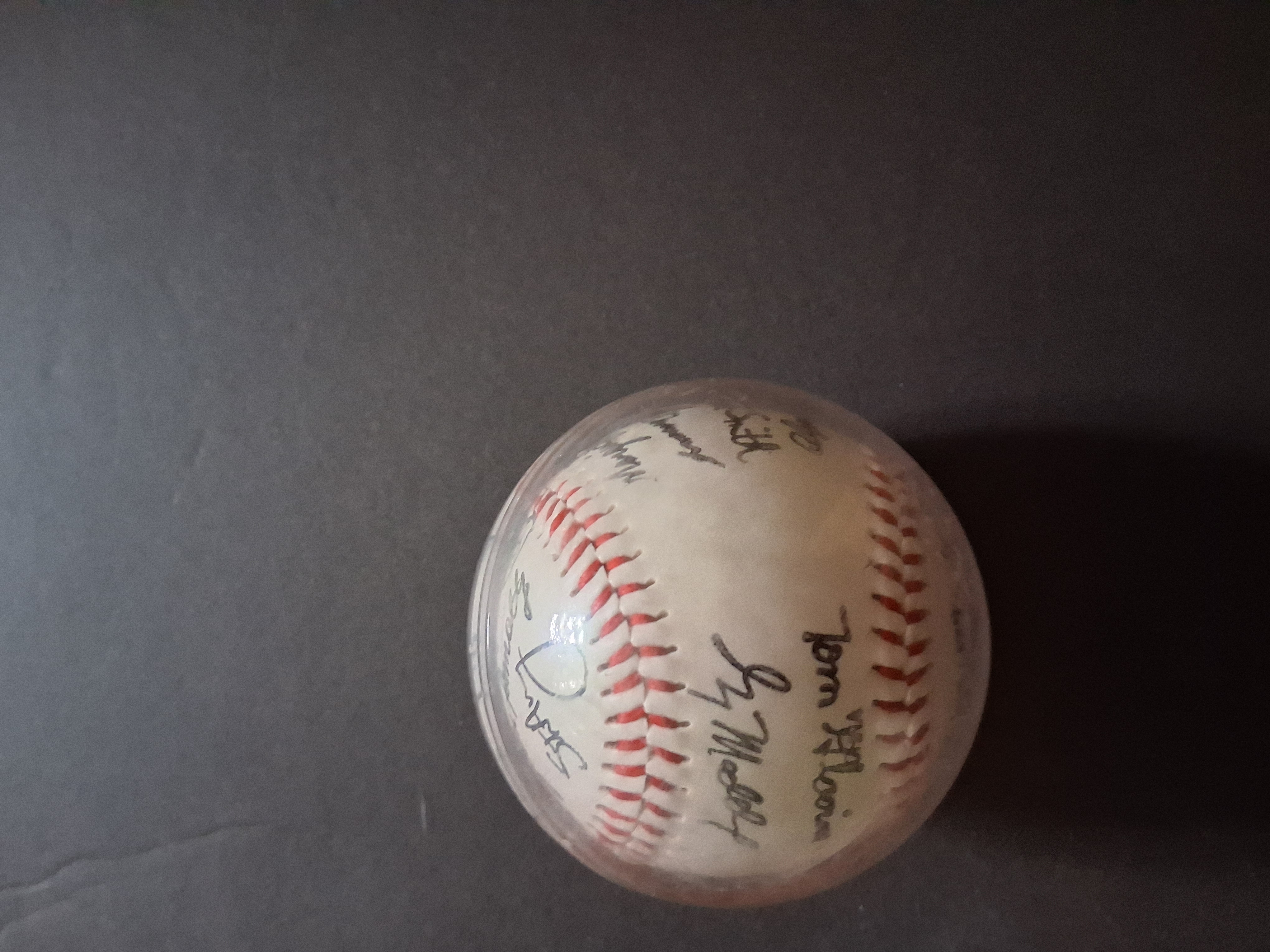 Official MLB Souvenir Baseball with Player Autographs | MLBPA Licensed Collectible – Image 2