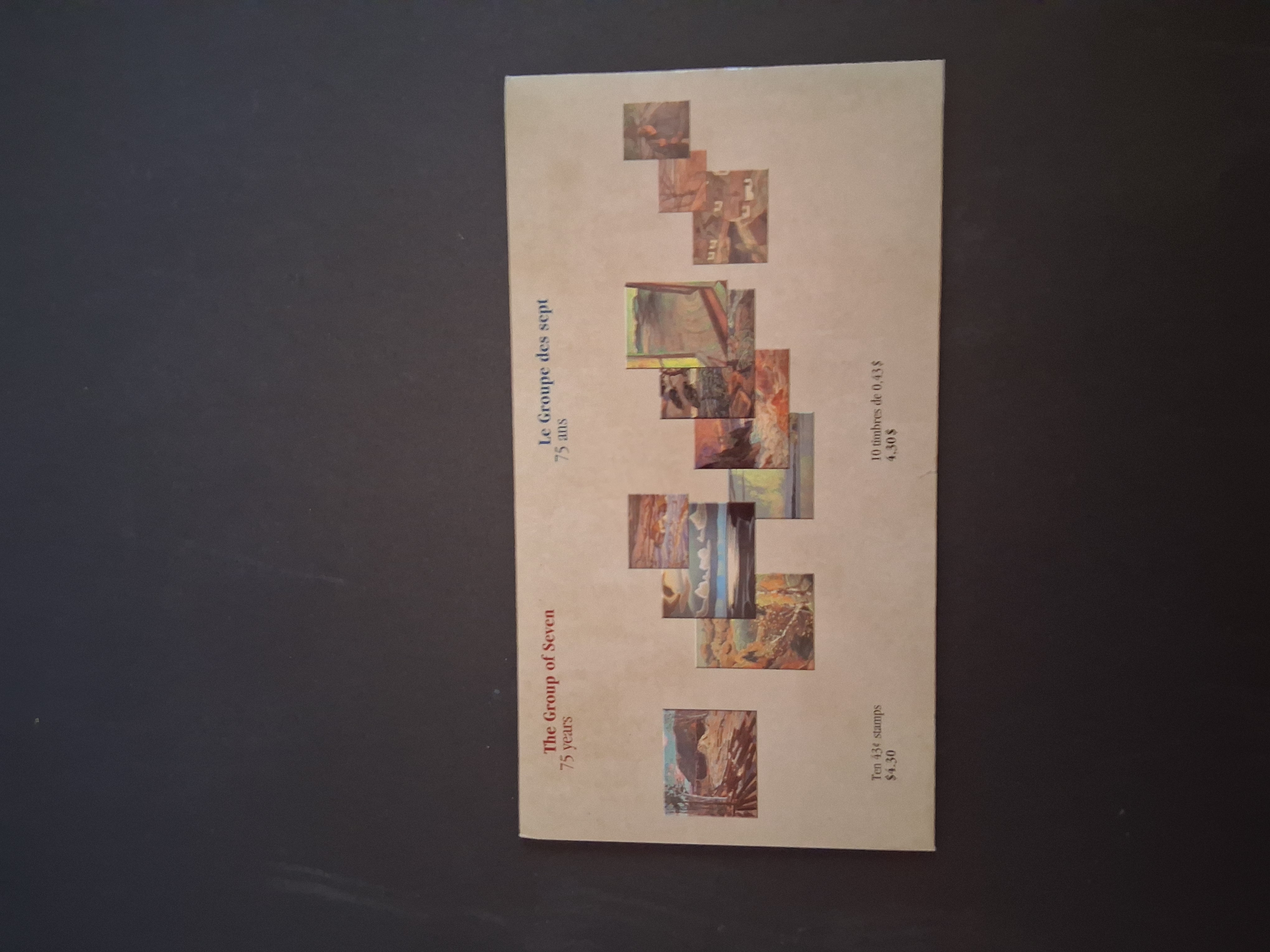 1995 Canada Post Group of Seven 75th Anniversary Stamp Souvenir Set | Complete Collector's Edition – Image 7