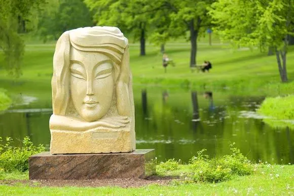 Backyard wood deck with railing in Payne-Phalen St. Paul