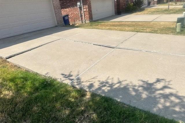 Frisco Concrete builds and installs Driveway