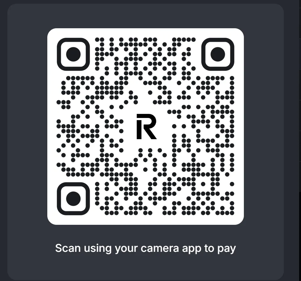QR Code Donation Alchemy Café
