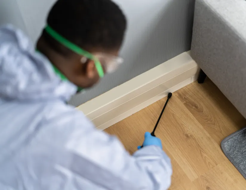 Friendly pest control experts at Woods Pest Control Inc.