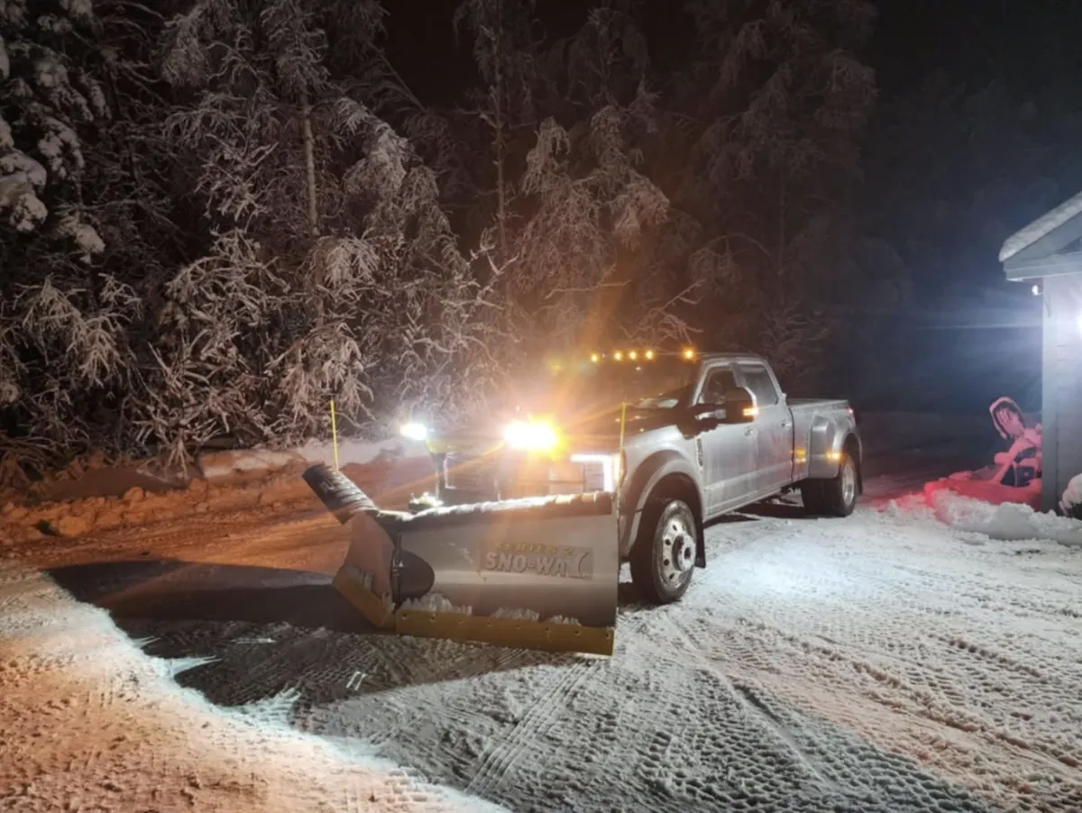 a car covered in snow
